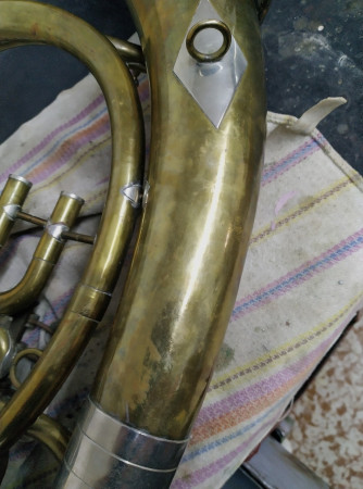 Barytón po vyžehlení deformácií